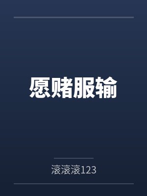 愿赌服输封面