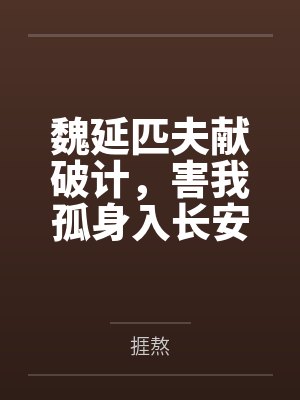 魏延匹夫献破计，害我孤身入长安封面