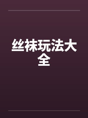 丝袜玩法大全图封面