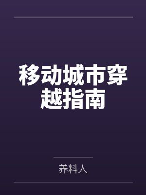 移动城市穿越指南封面